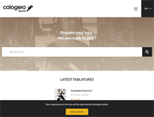 Tablet Screenshot of calogerobasse.com